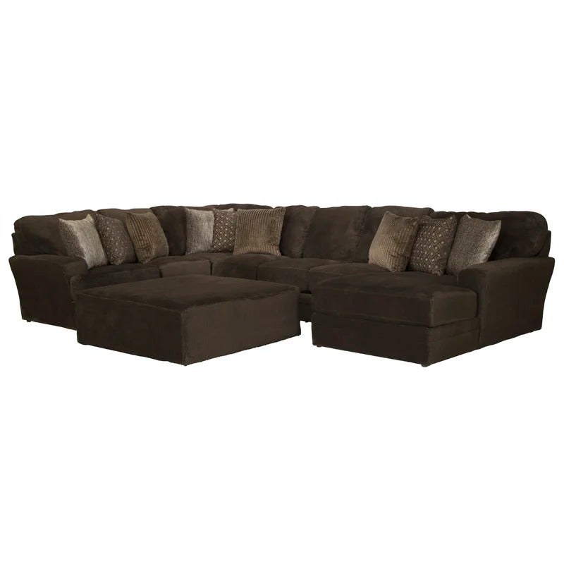 7 Seater Sofa Set: 163" Wide Modular Sectional Sofa