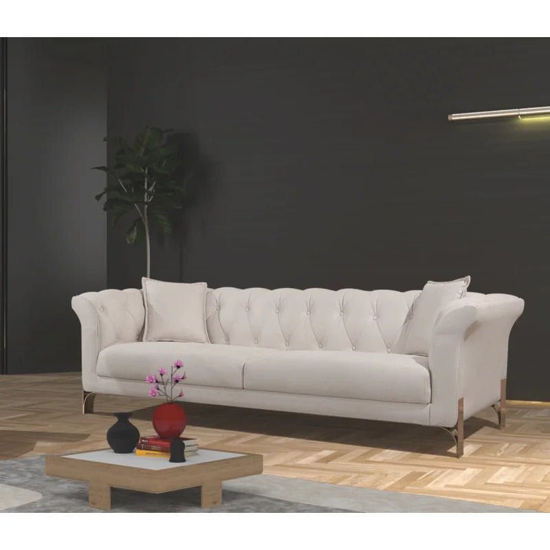 8 Seater Sofa Set: 2 Pieces Living Room Sofa Set