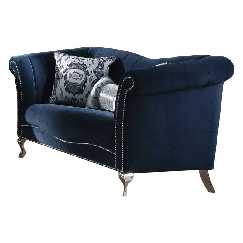8 Seater Sofa Set: 3 Piece Velvet Living Room Sofa Set