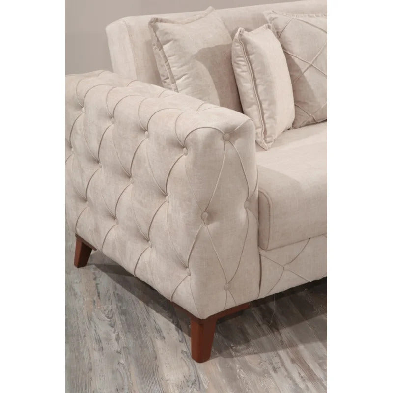 8 Seater Sofa Set: 3 Pieces Sofa Set