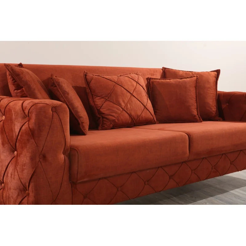 8 Seater Sofa Set: 3 Pieces Sofa Set