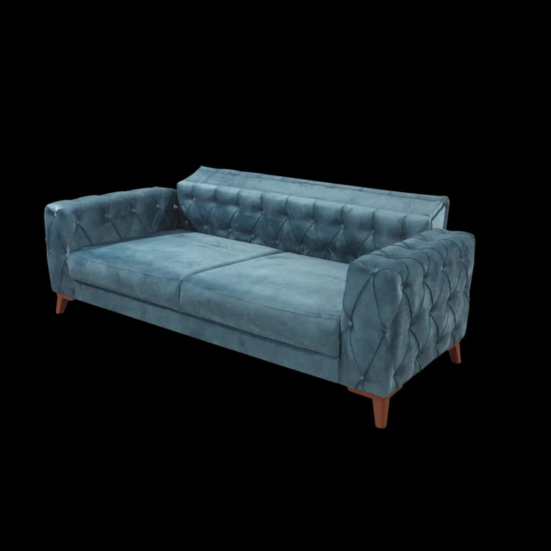 8 Seater Sofa Set: 4 Piece Sleeper Living Room Set