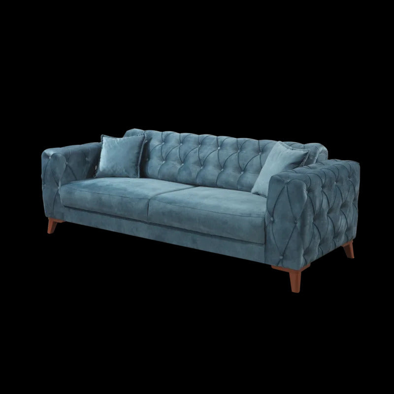 8 Seater Sofa Set: 4 Piece Sleeper Living Room Set