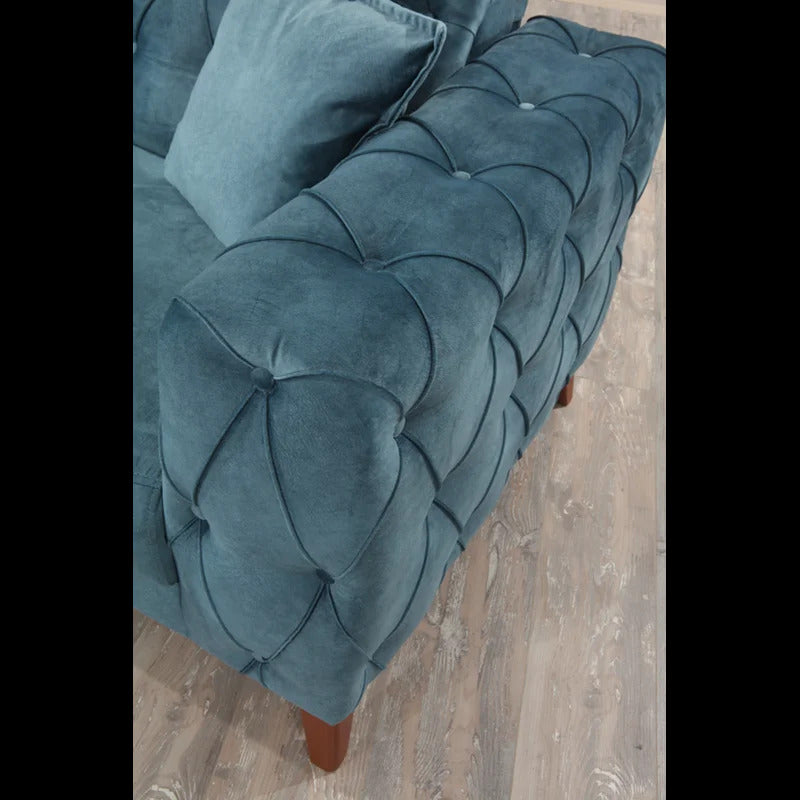 8 Seater Sofa Set: 4 Piece Sleeper Living Room Set