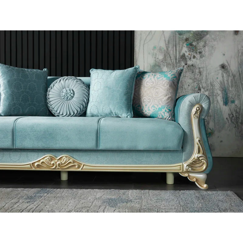 8 Seater Sofa Set: 4 Piece Sleeper Living Room Sofa Set