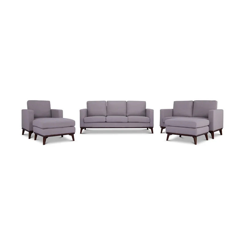 8 Seater Sofa Set: 5 Piece Standard Living Room Set