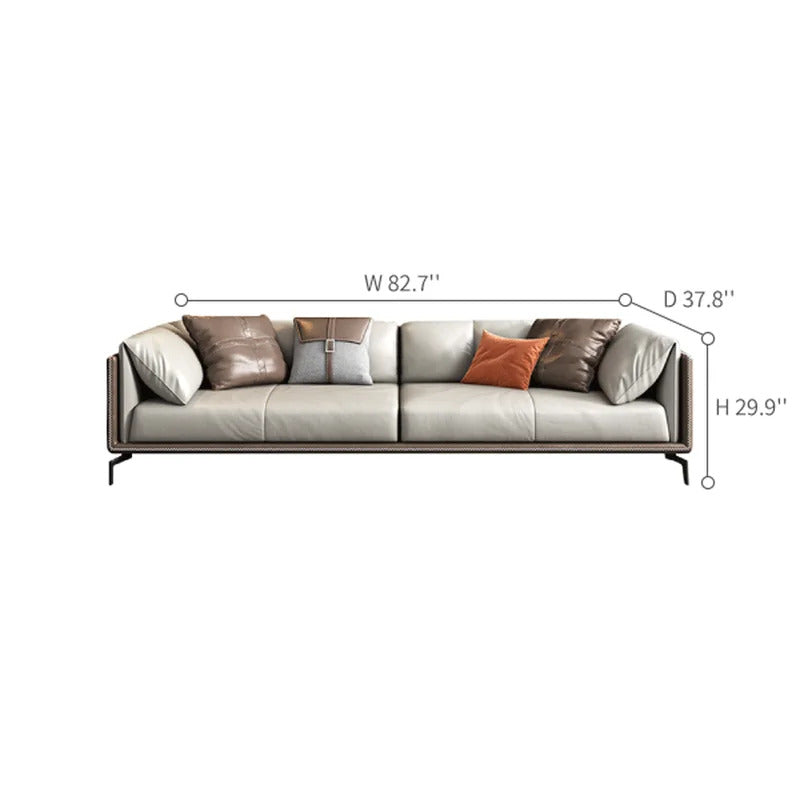 8 Seater Sofa Set: Faux Leatherette Living Room Sofa Set