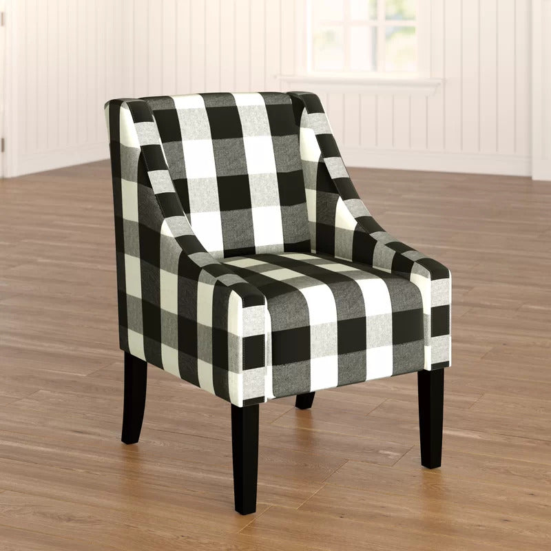 Accent Chair: 24.75'' Wide Cotton Armchair