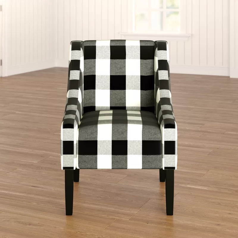 Accent Chair: 24.75'' Wide Cotton Armchair