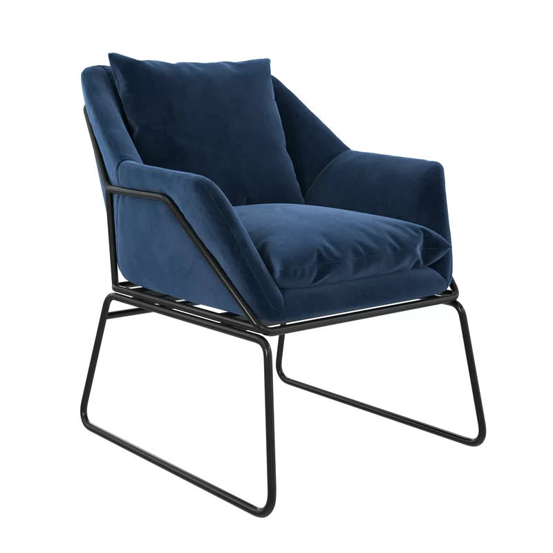Accent Chair: 26.5'' Wide Velvet Armchair