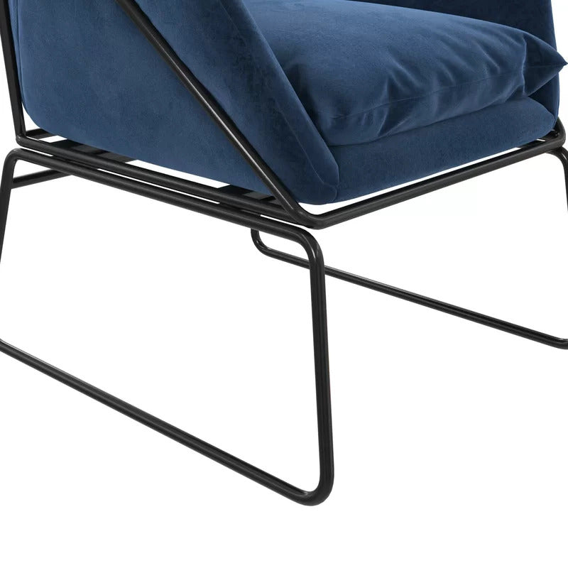 Accent Chair: 26.5'' Wide Velvet Armchair