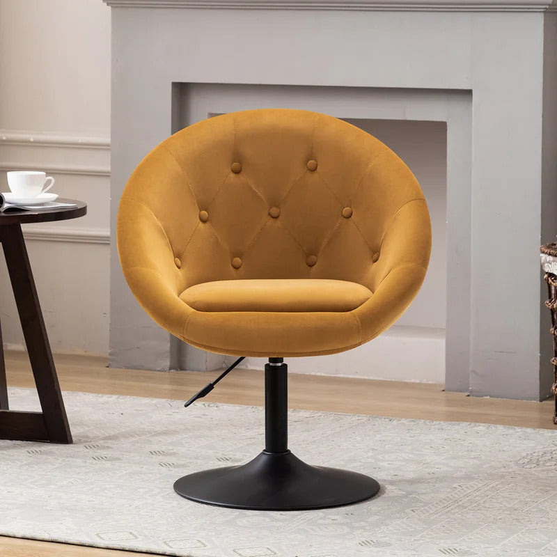 Accent Chair: 26.7'' Wide Tufted Velvet Chair