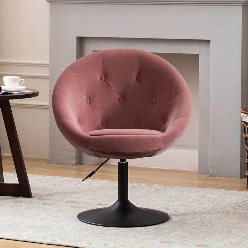 Accent Chair: 26.7'' Wide Tufted Velvet Chair