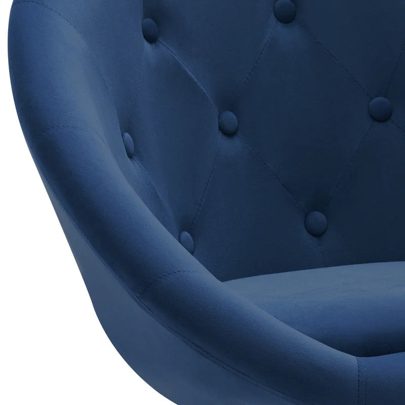 Accent Chair: 26.7'' Wide Tufted Velvet Chair