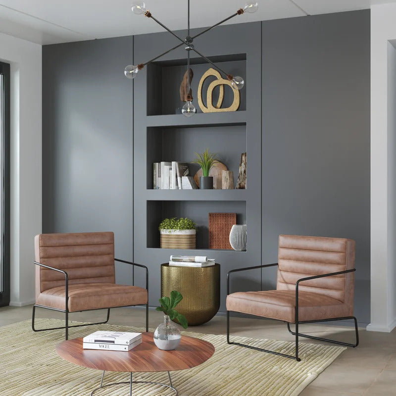Accent Chair: 26'' Wide Tufted Armchair