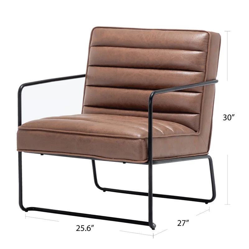 Accent Chair: 26'' Wide Tufted Armchair