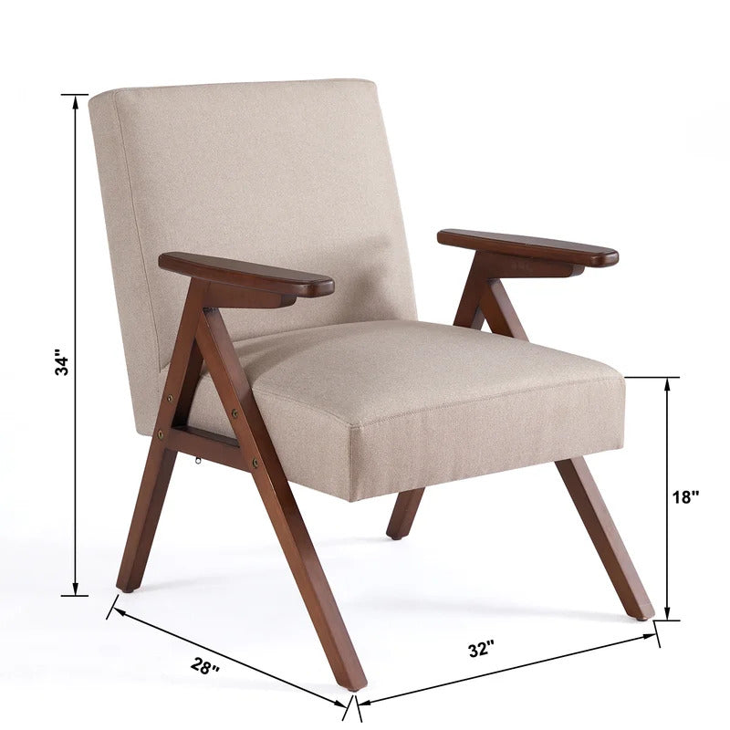 Accent Chair: 27.17'' Wide Tufted Side Chair