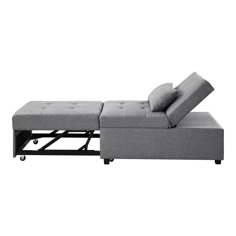 Accent Chair: 31'' Wide Tufted Convertible Chair