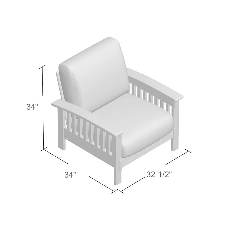Accent Chair: 32.5'' Wide Armchair