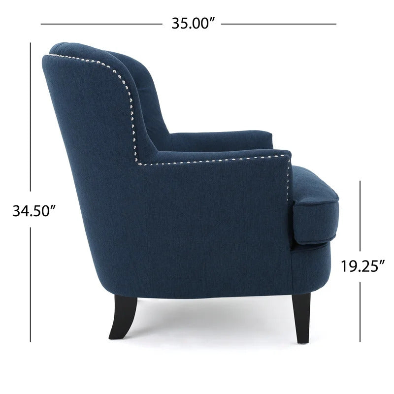 Accent Chair: 33'' Wide Tufted Club Chair