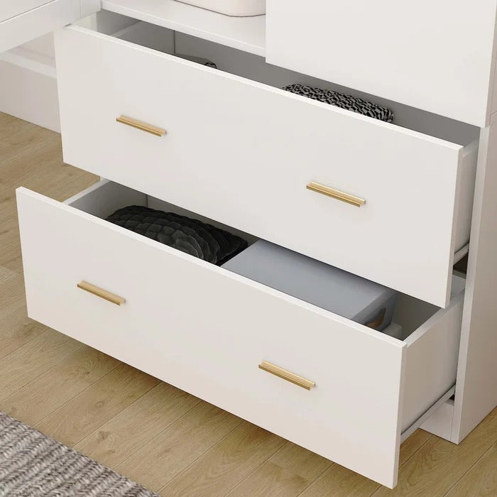 Almirah: 2-Door Wardrobe With Mirror