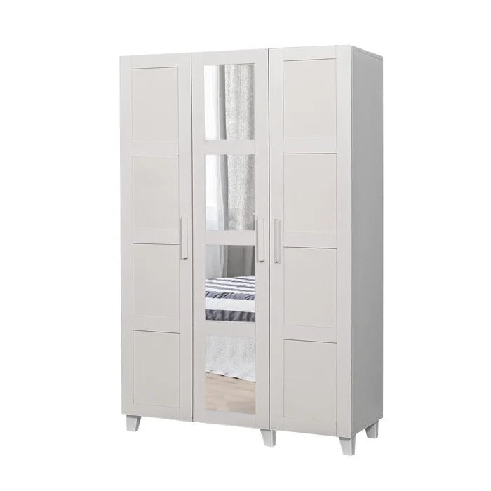 Almirah: 3 Door Wardrobe With Mirror