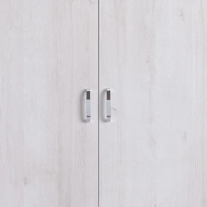 Almirah: 5 Shelves White Oak Almirah