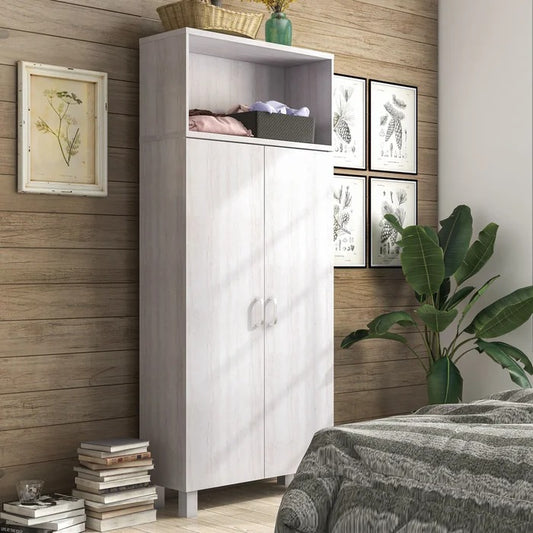 Almirah: 5 Shelves White Oak Almirah