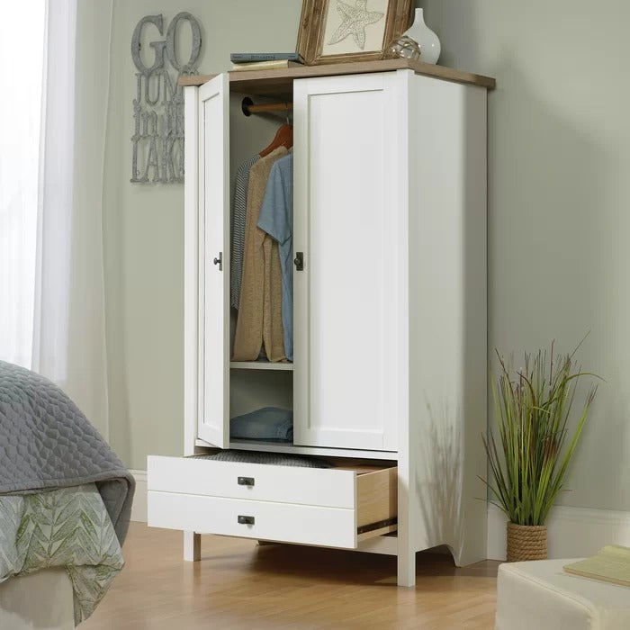 Almirah: Adjustable Interior Shelves Wardrobe