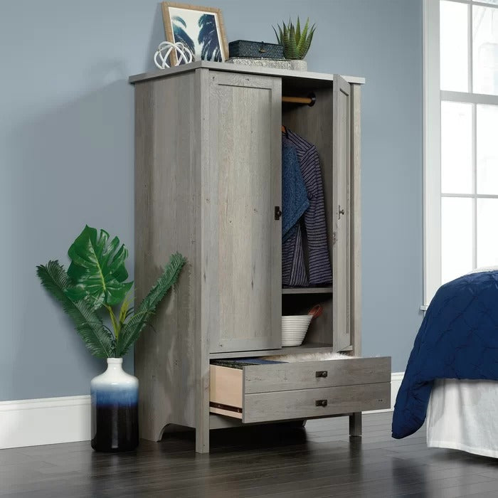 Almirah: Adjustable Interior Shelves Wardrobe