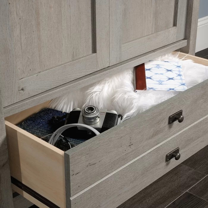 Almirah: Adjustable Interior Shelves Wardrobe
