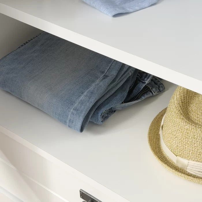 Almirah: Adjustable Interior Shelves Wardrobe