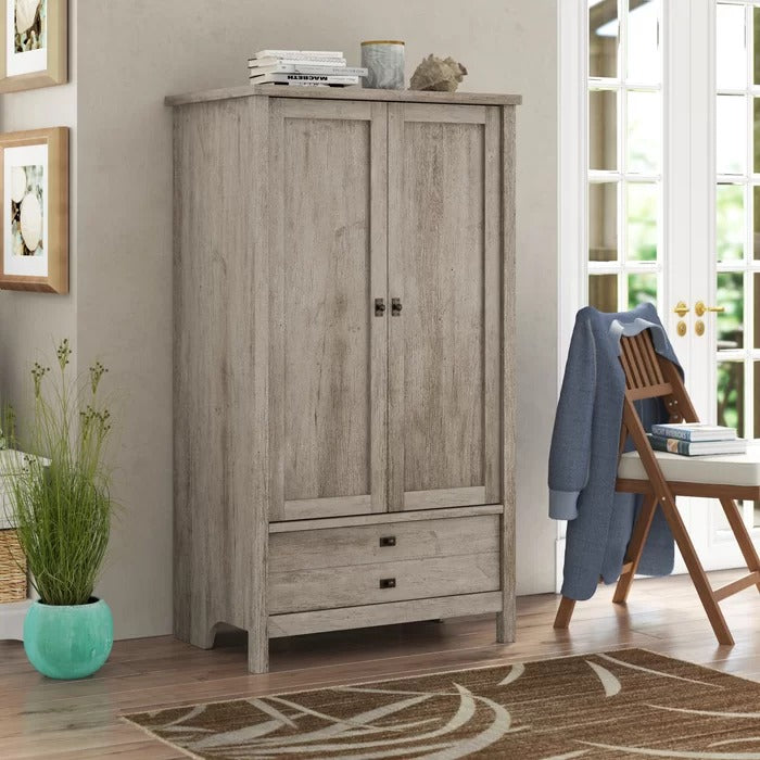 Almirah: Adjustable Interior Shelves Wardrobe