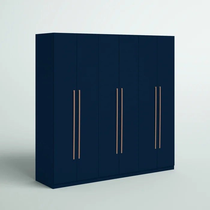 Almirah: Modern Wardrobe With 4 Shelves