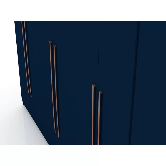 Almirah: Modern Wardrobe With 4 Shelves