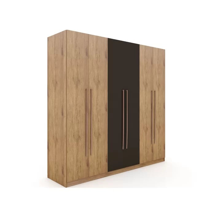 Almirah: Modern Wardrobe With 4 Shelves