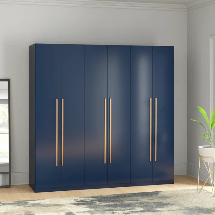 Almirah: Modern Wardrobe With 4 Shelves