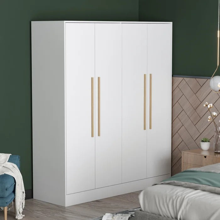 Almirah: Modern White Color Almirah