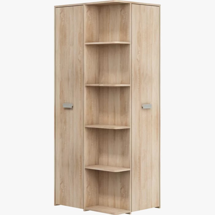 Almirah: Rosa Natural Wood Wardrobe