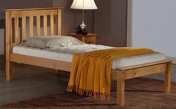 Single Bed: Wooden Single Bed