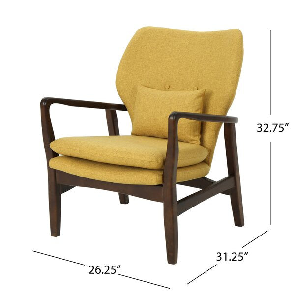 Armchair : JIYA 24.02'' Wide Tufted Armchair