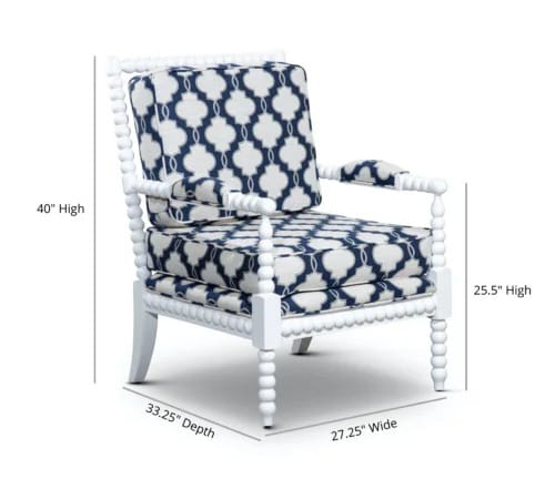 Armchair : KIA 27.75'' Wide Armchair