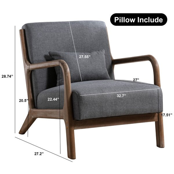 Armchair : PIKU 32.7'' Wide Armchair
