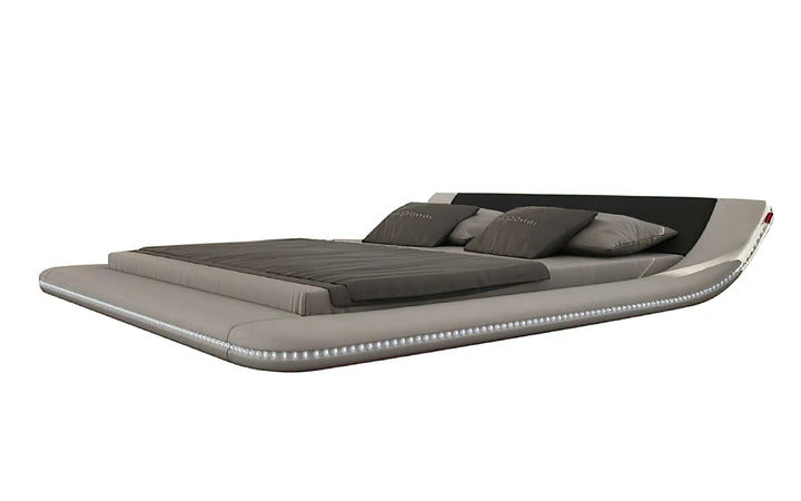 BED OWL Modern Bed with LED Lights