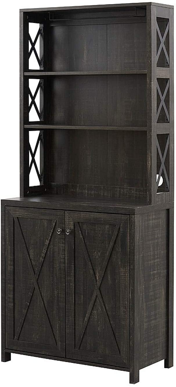 Bar Cabinet: Bar Cabinet with Microwave Stand
