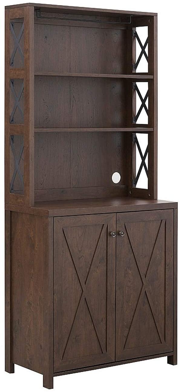 Bar Cabinet: Bar Cabinet with Microwave Stand