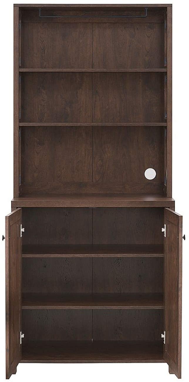 Bar Cabinet: Bar Cabinet with Microwave Stand