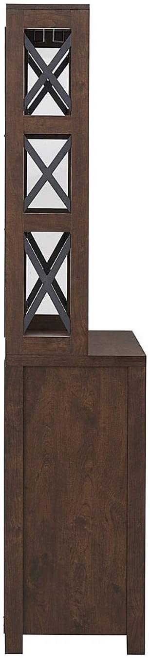 Bar Cabinet: Bar Cabinet with Microwave Stand