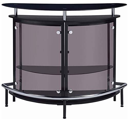 Bar Cabinet: Contemporary Glass Home Bar