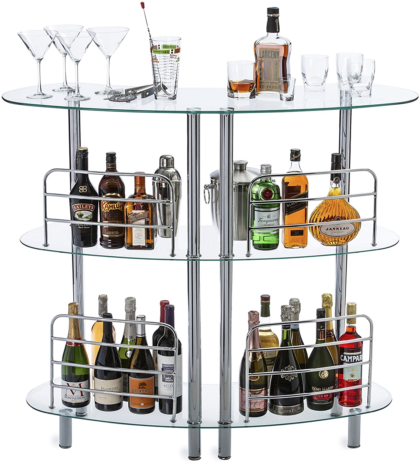 Bar Cabinet: Contemporary Modern Home Liquor Bar